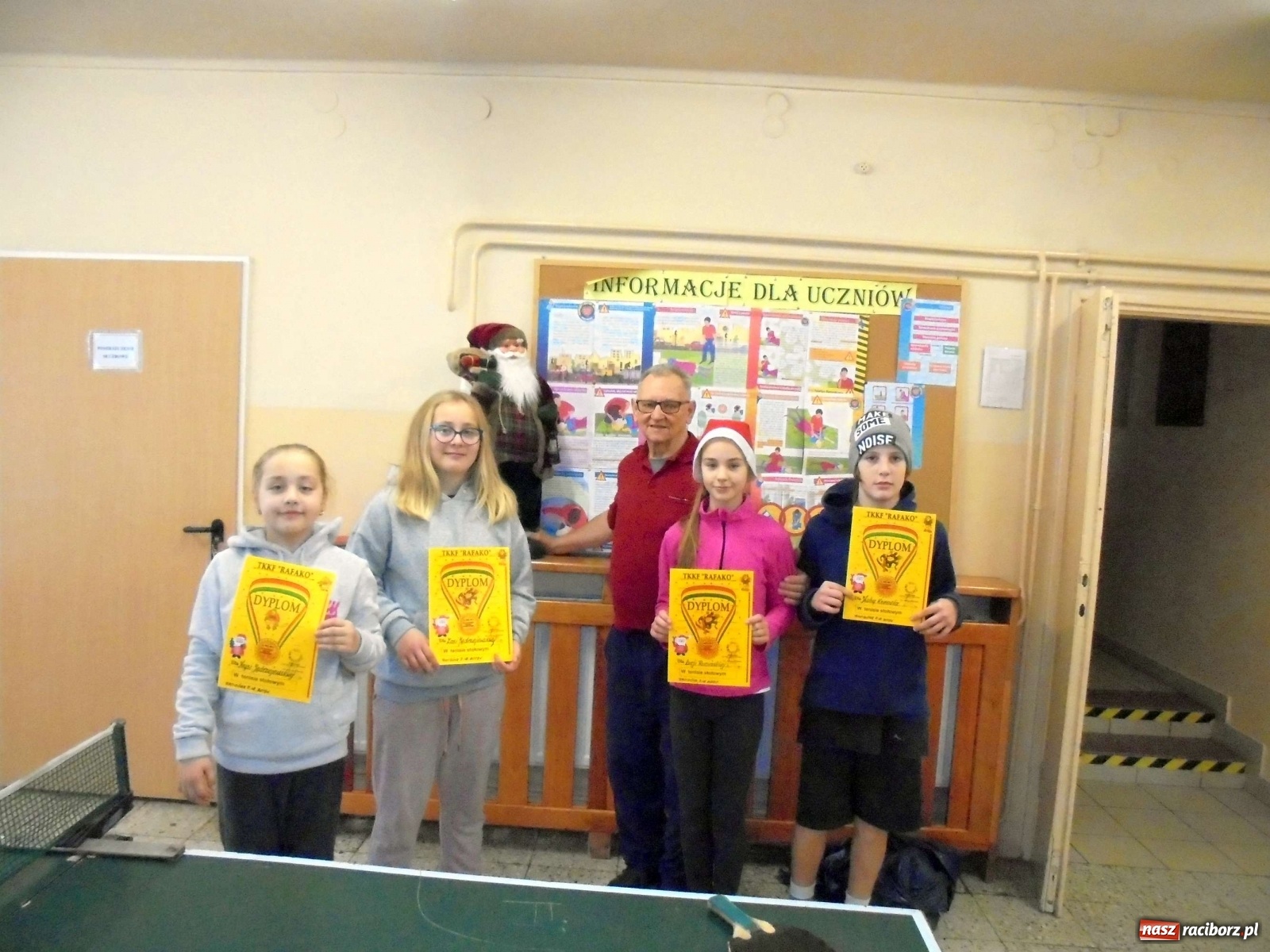 Zdjęcie w galerii na portalu naszraciborz.pl: Mikołajkowy turniej TKKF Rafako  wiadomości z regionu