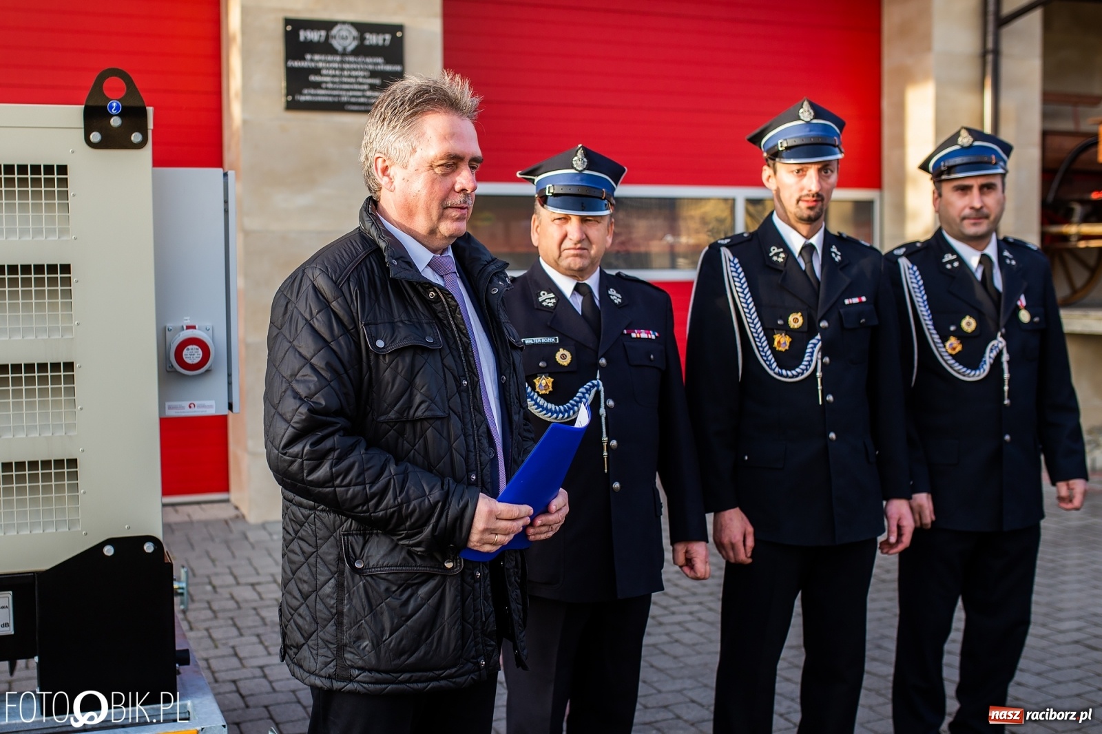 Zdjęcie w galerii na portalu naszraciborz.pl: Strażacy z Krzyżanowic z nowym sprzętem  wiadomości z regionu