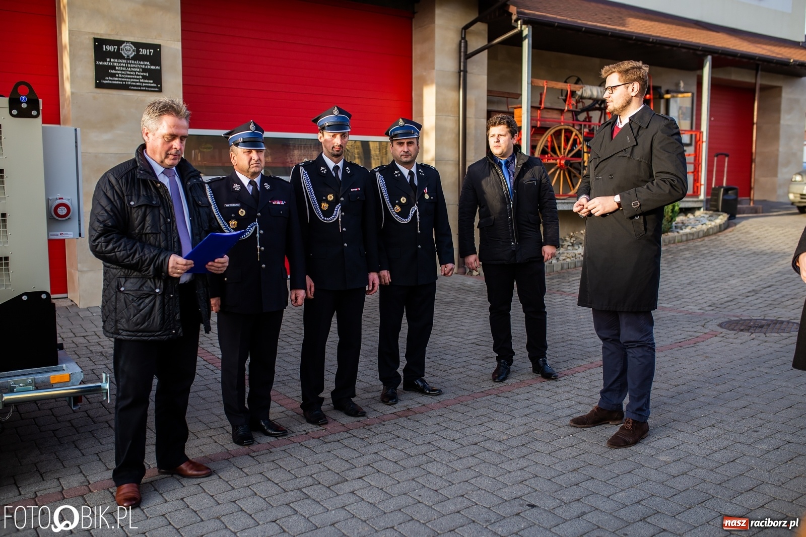 Zdjęcie w galerii na portalu naszraciborz.pl: Strażacy z Krzyżanowic z nowym sprzętem  wiadomości z regionu