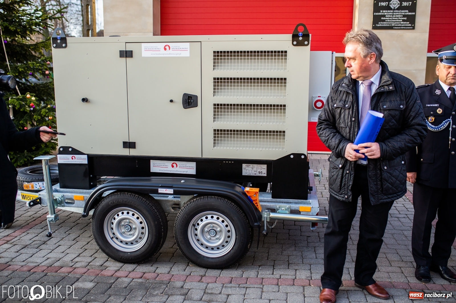 Zdjęcie w galerii na portalu naszraciborz.pl: Strażacy z Krzyżanowic z nowym sprzętem  wiadomości z regionu