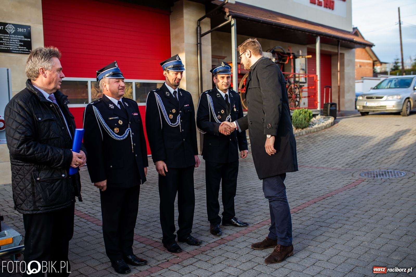 Zdjęcie w galerii na portalu naszraciborz.pl: Strażacy z Krzyżanowic z nowym sprzętem  wiadomości z regionu