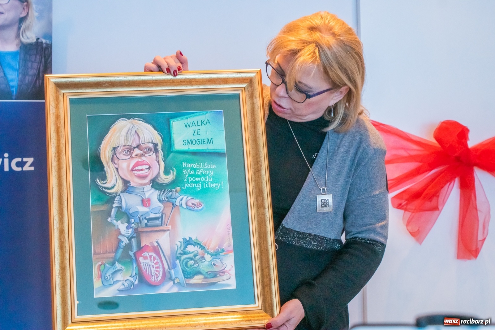 Zdjęcie w galerii na portalu naszraciborz.pl: Gabriela Lenartowicz: O sprawy Polaków walczę po rycersku wiadomości z regionu