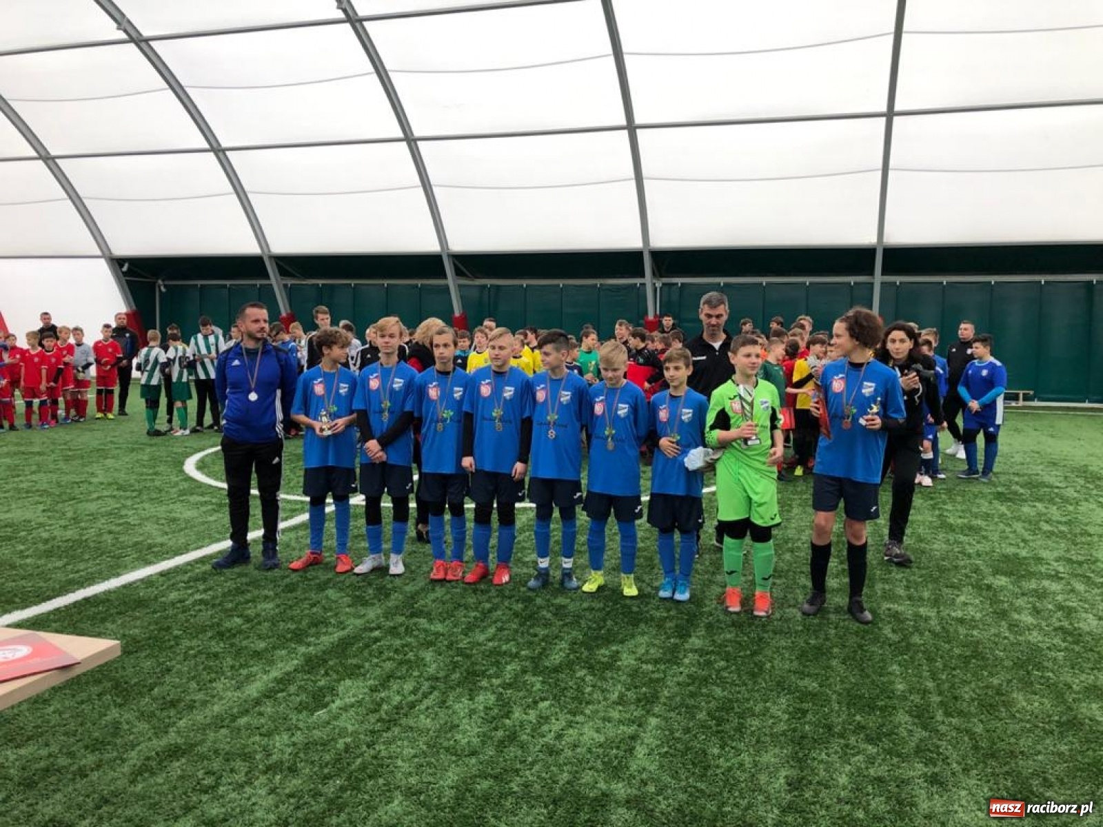 Zdjęcie w galerii na portalu naszraciborz.pl: Turniej w Tychach. Młodziki Unii na medal wiadomości z regionu