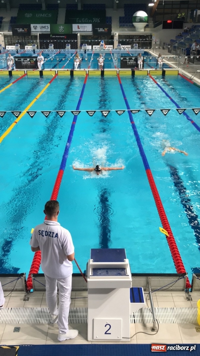 Zdjęcie w galerii na portalu naszraciborz.pl: Pływanie. Maja Wygnał z brązowym medalem wiadomości z regionu