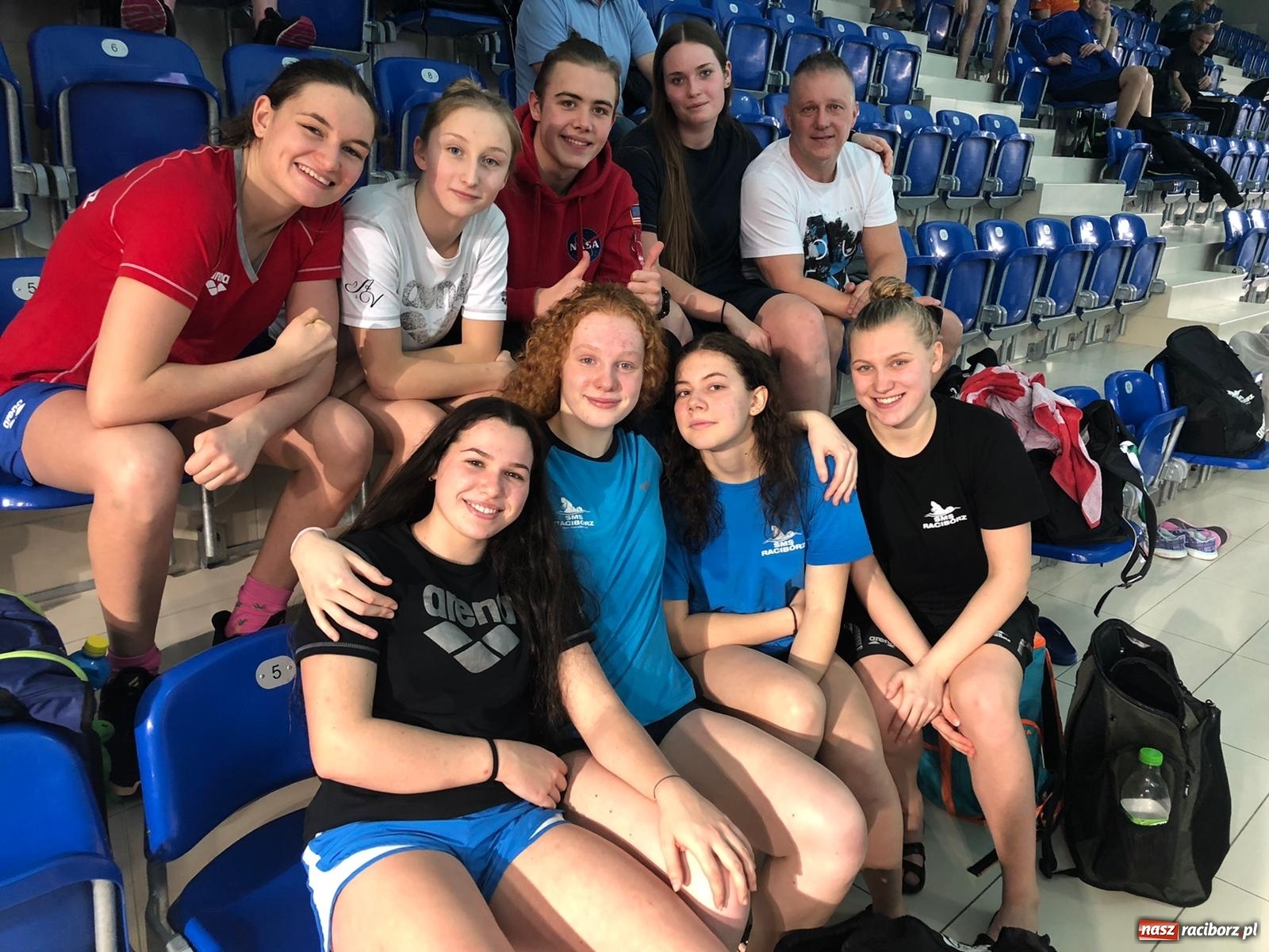 Zdjęcie w galerii na portalu naszraciborz.pl: Pływanie. Maja Wygnał z brązowym medalem wiadomości z regionu