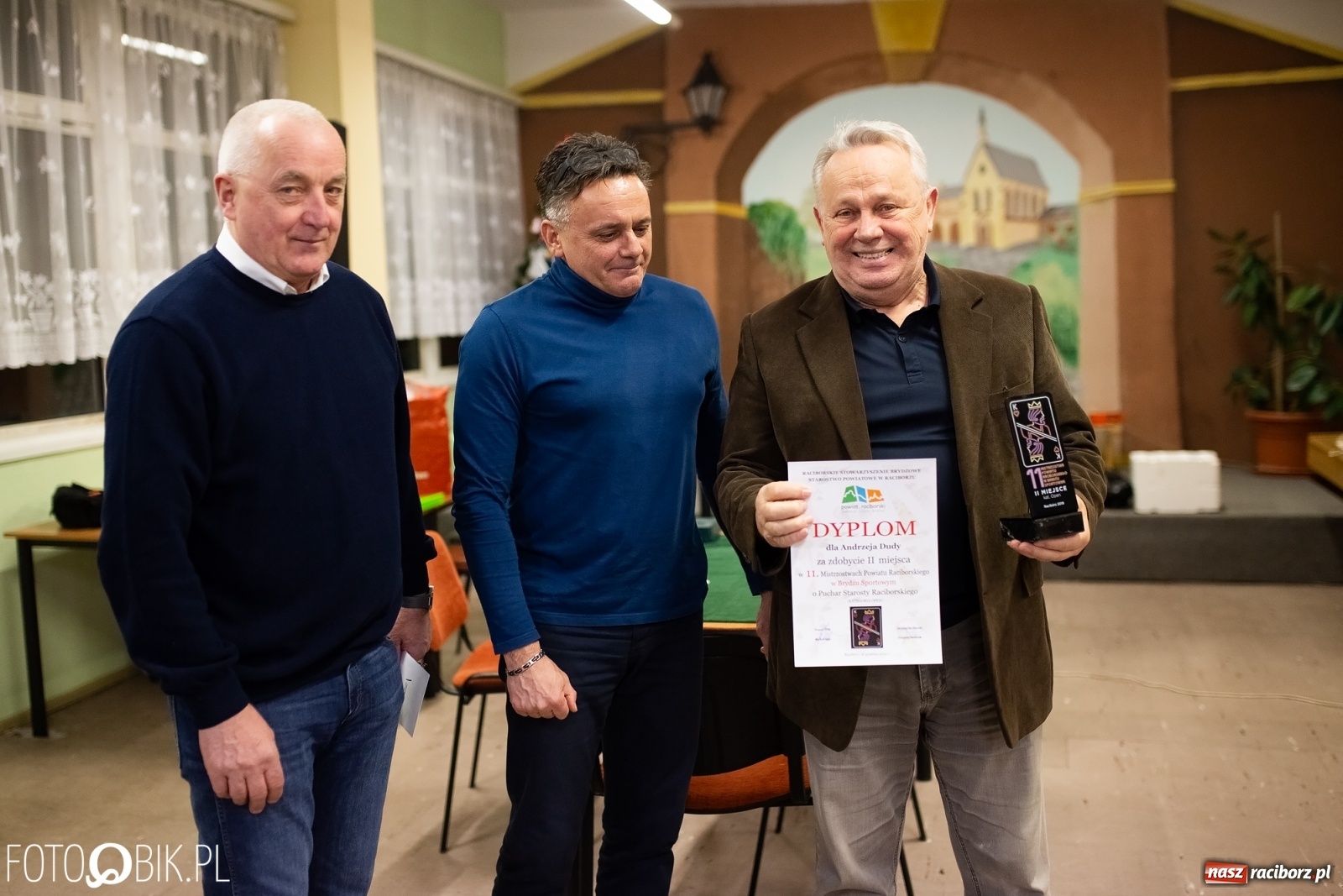 Zdjęcie w galerii na portalu naszraciborz.pl: Tomasz Tapper najlepszym brydżystą XII Mistrzostw Powiatu Raciborskiego wiadomości z regionu
