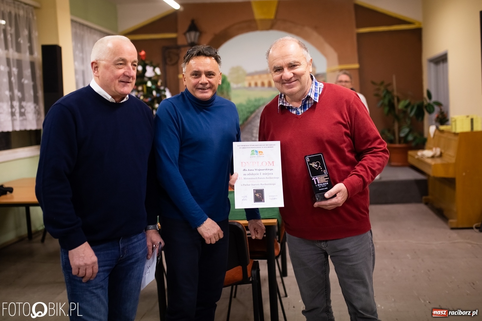 Zdjęcie w galerii na portalu naszraciborz.pl: Tomasz Tapper najlepszym brydżystą XII Mistrzostw Powiatu Raciborskiego wiadomości z regionu