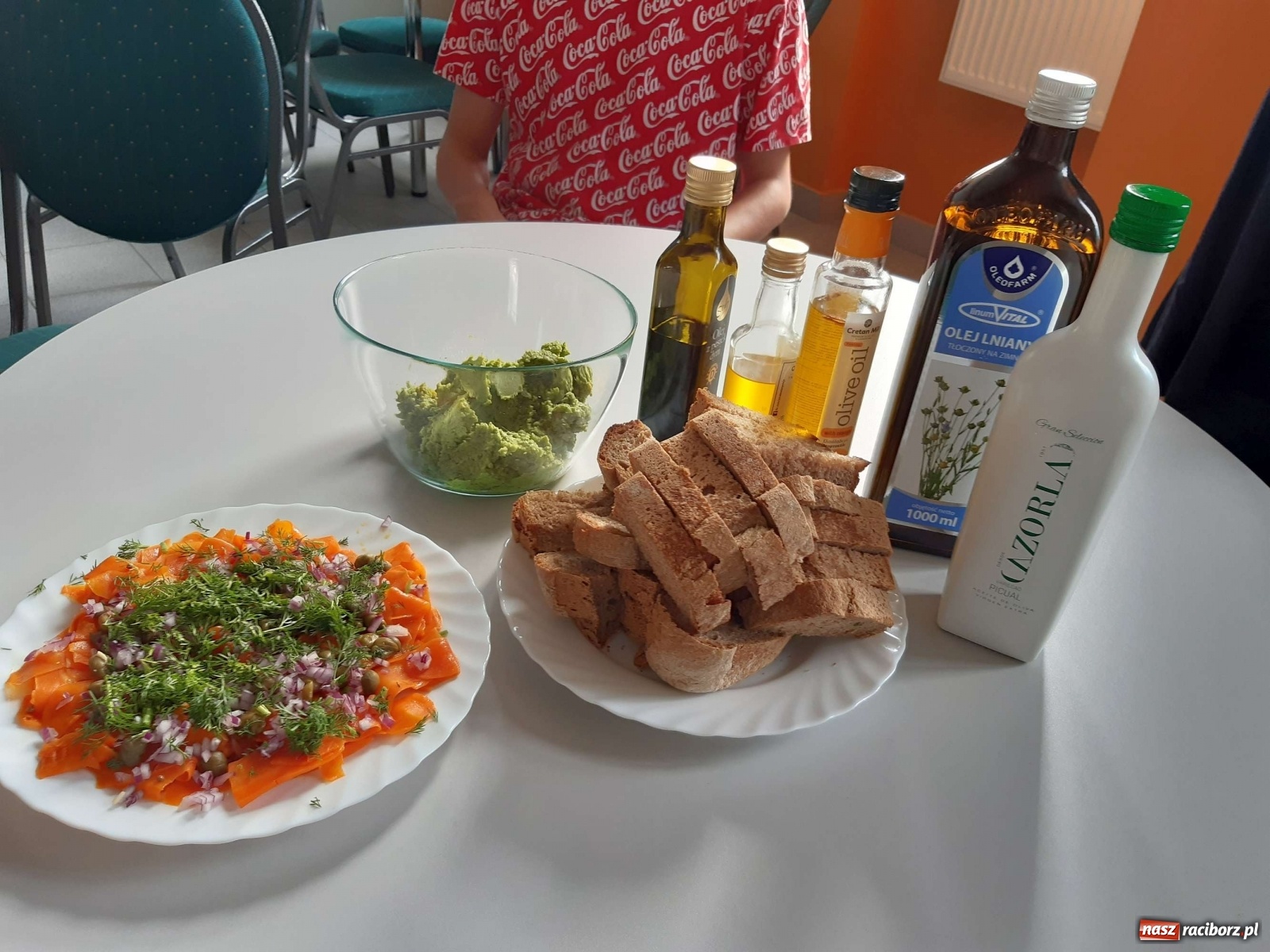 Zdjęcie w galerii na portalu naszraciborz.pl: Warsztaty wegańskie w raciborskim Gastronomiku wiadomości z regionu