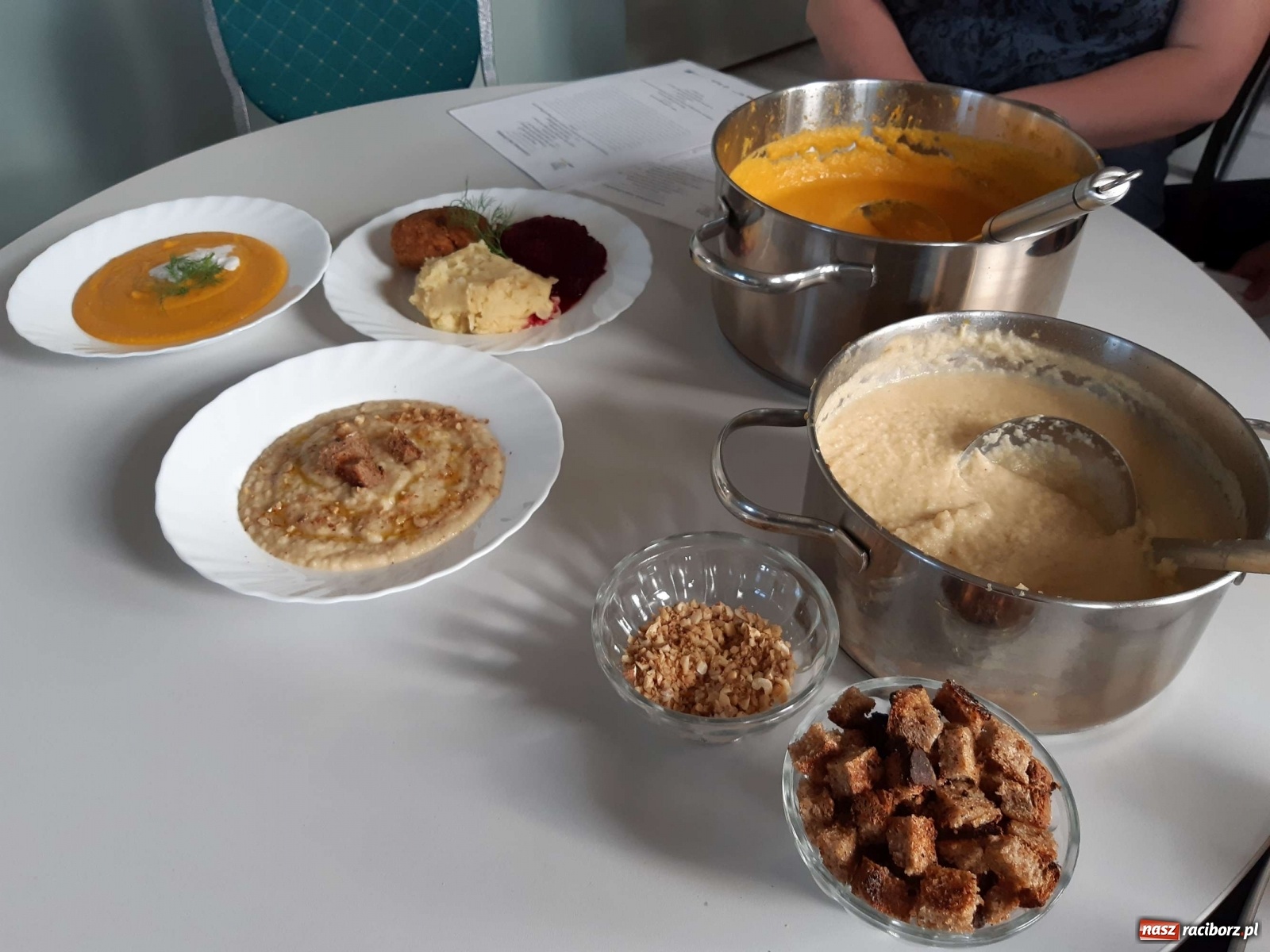 Zdjęcie w galerii na portalu naszraciborz.pl: Warsztaty wegańskie w raciborskim Gastronomiku wiadomości z regionu