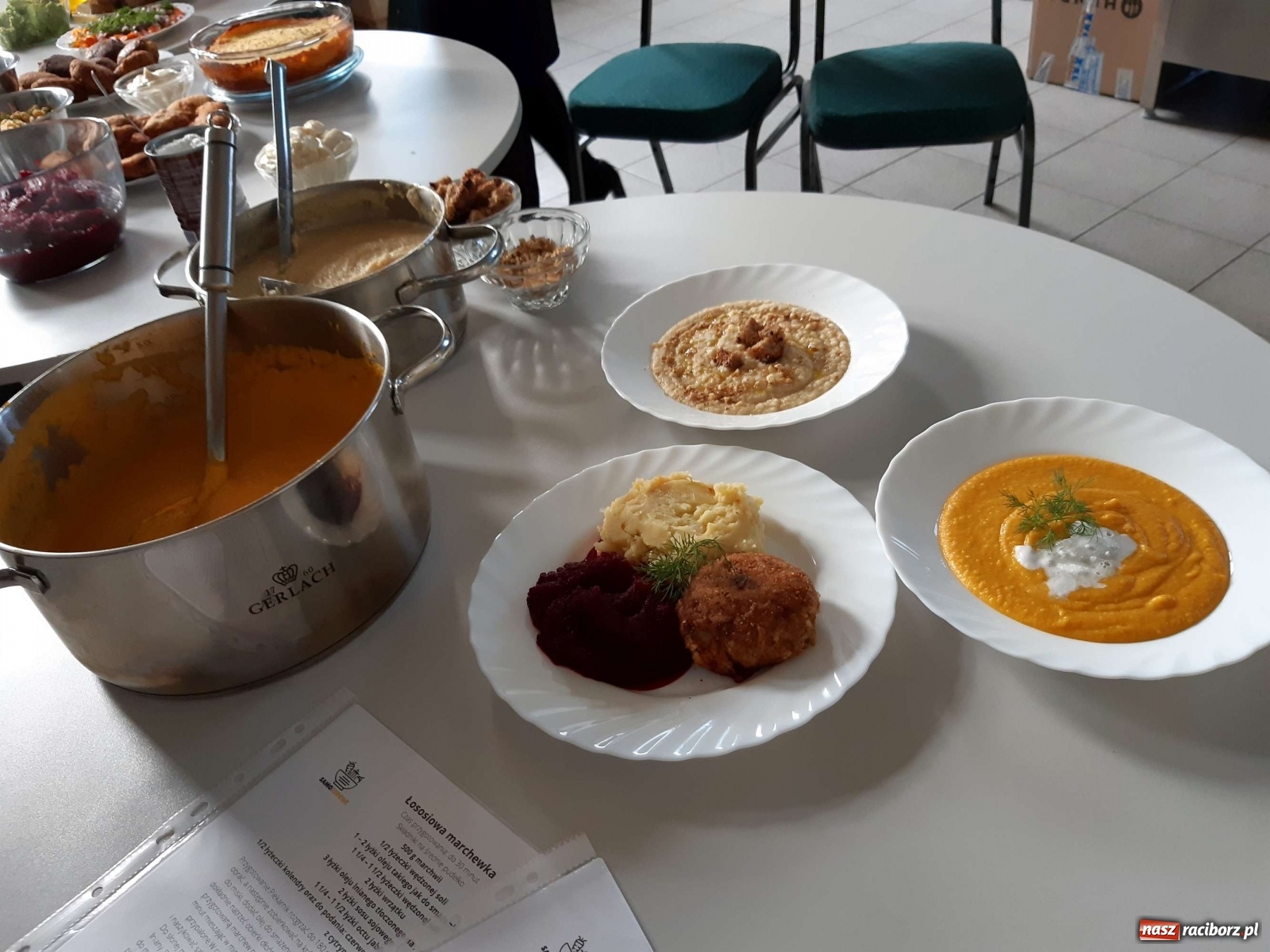 Zdjęcie w galerii na portalu naszraciborz.pl: Warsztaty wegańskie w raciborskim Gastronomiku wiadomości z regionu