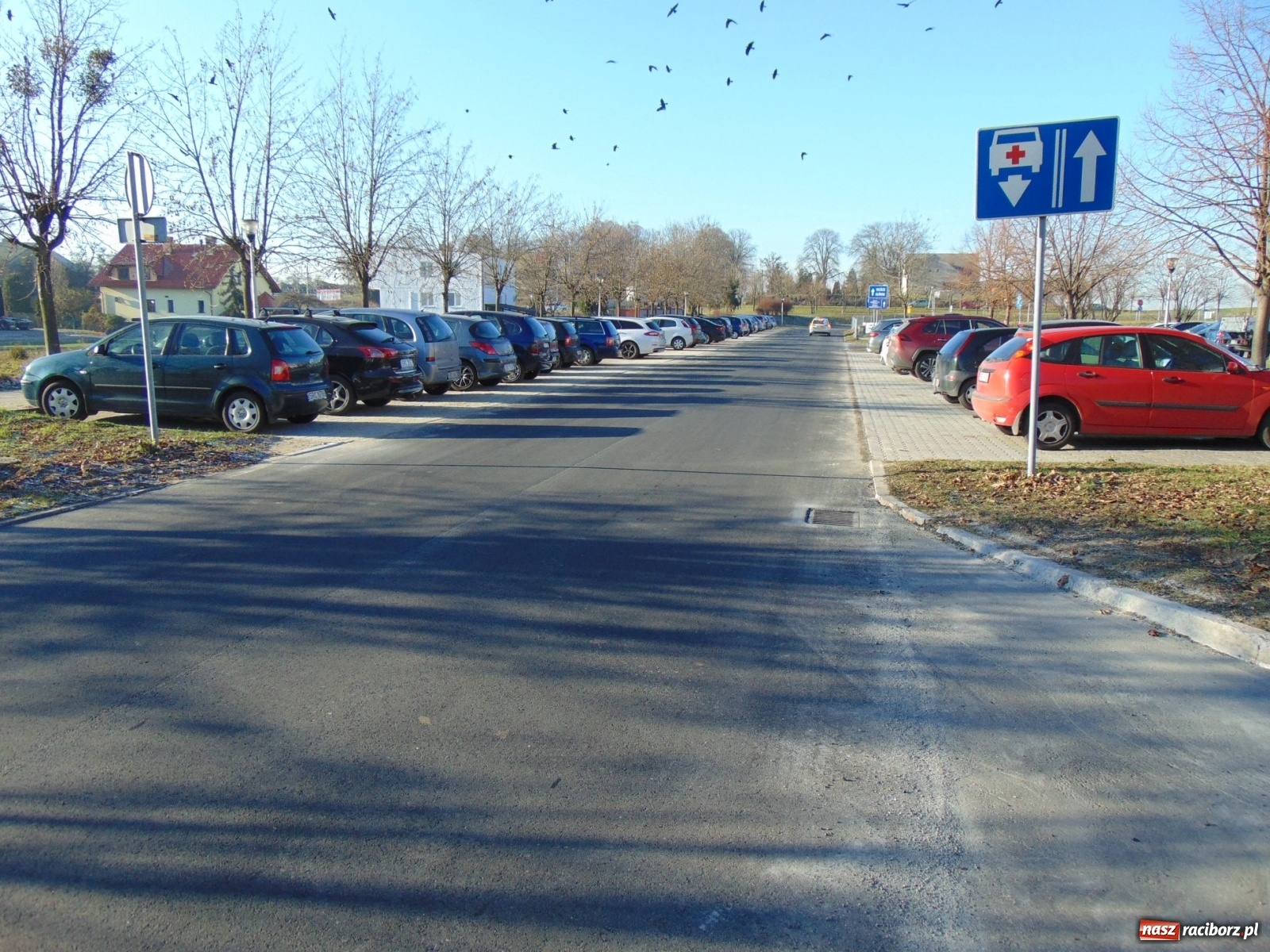 Zdjęcie w galerii na portalu naszraciborz.pl: Modernizacja drogi dojazdowej do szpitala zakończona  wiadomości z regionu