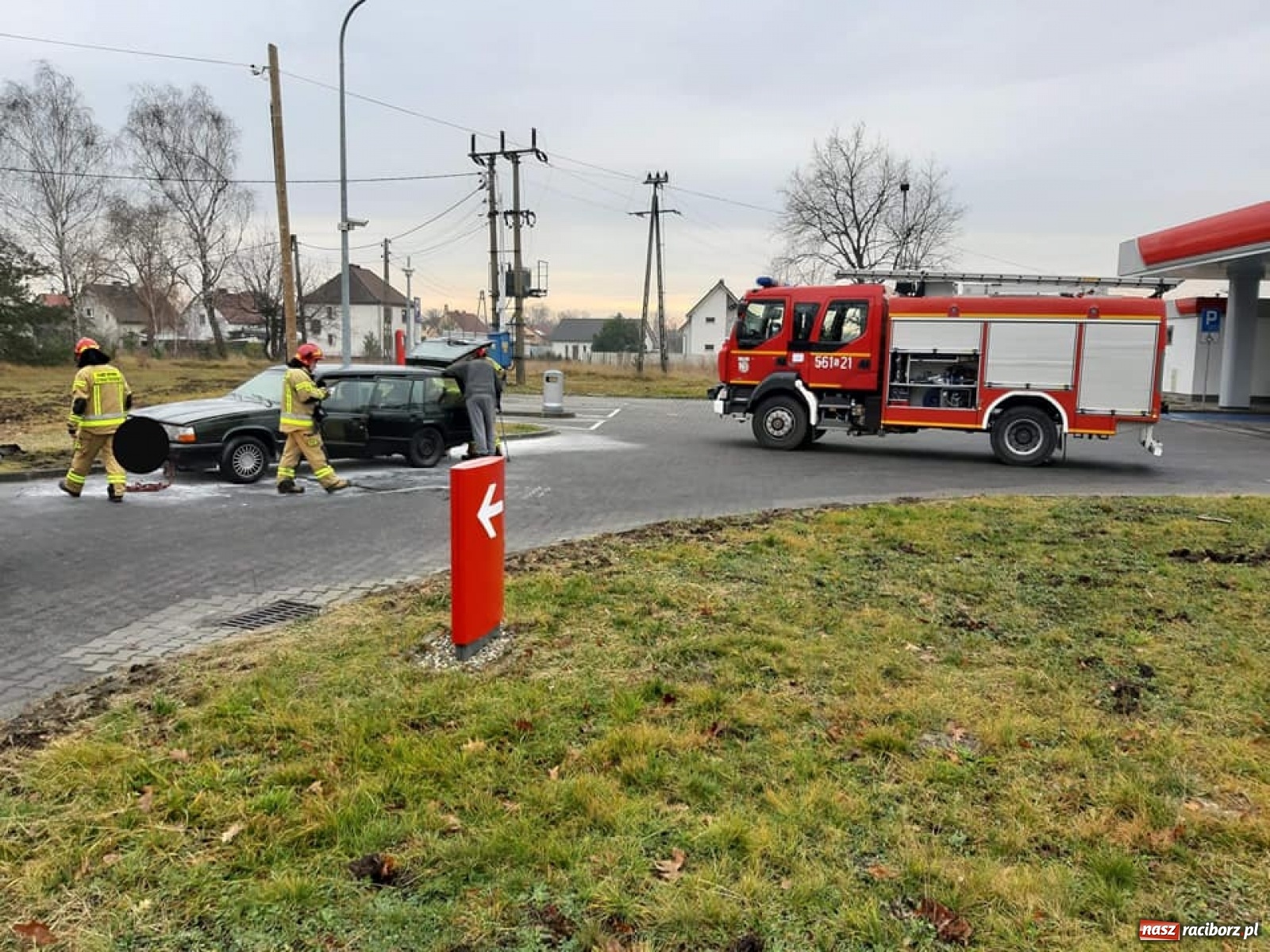 Zdjęcie w galerii na portalu naszraciborz.pl: Gorący wtorek strażaków. Seria interwencji [FOTO]  wiadomości z regionu
