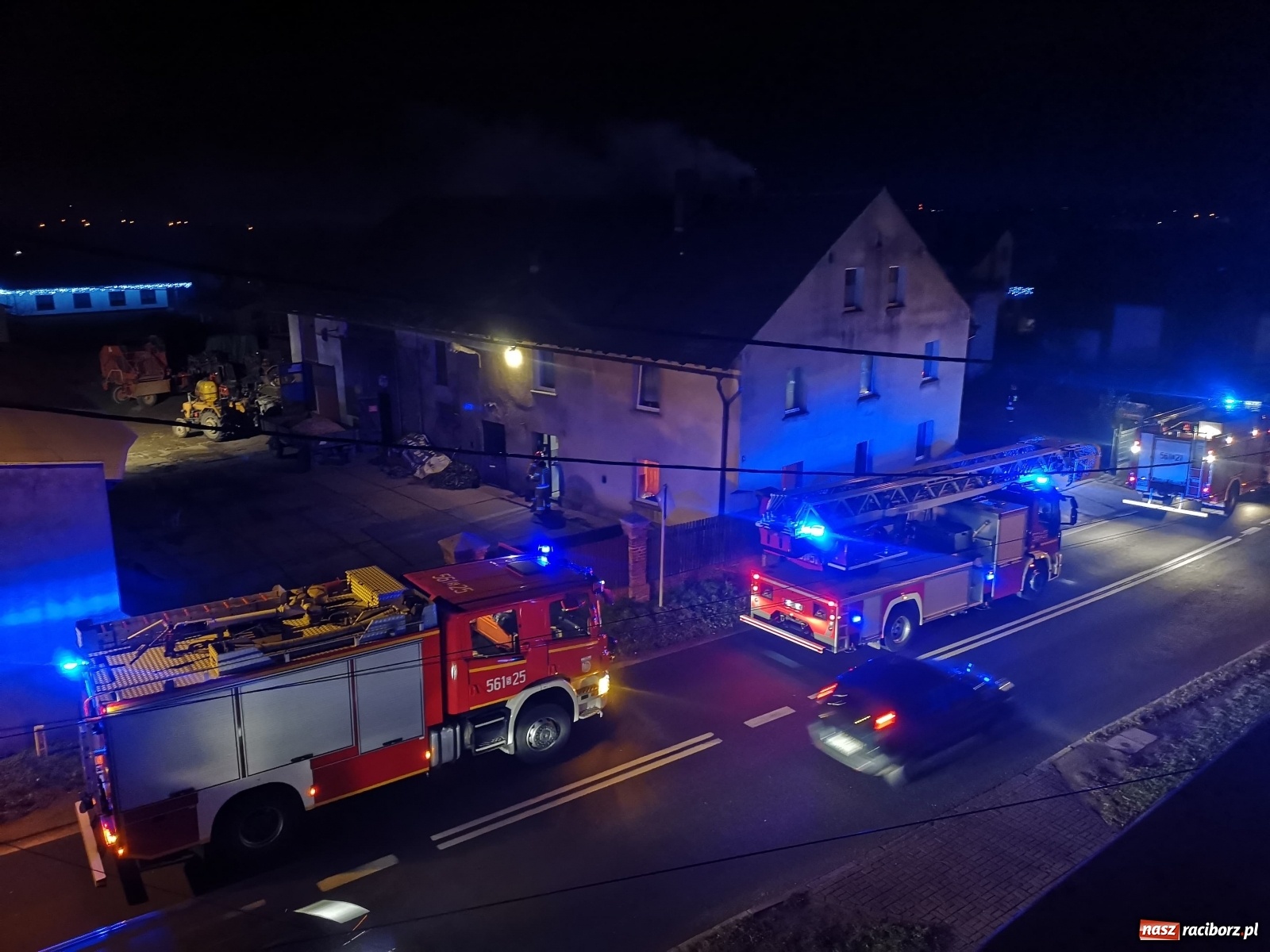 Zdjęcie w galerii na portalu naszraciborz.pl: Gorący wtorek strażaków. Seria interwencji [FOTO]  wiadomości z regionu