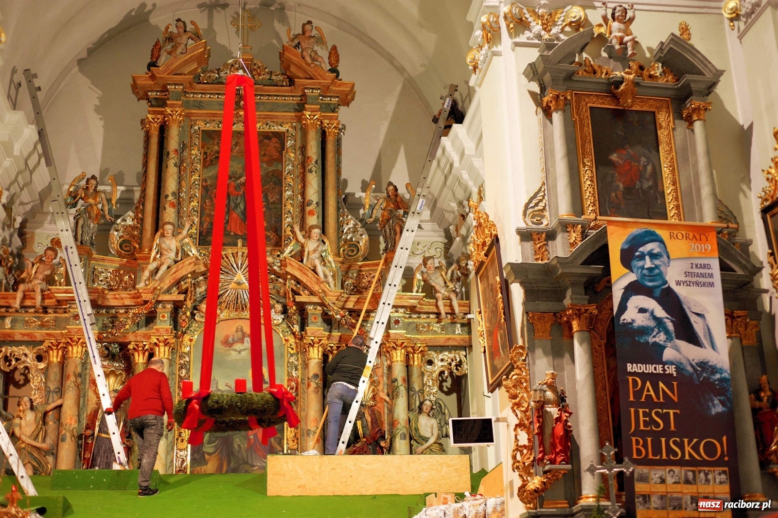 Zdjęcie w galerii na portalu naszraciborz.pl: Tak powstaje tworkowskie Betlejem [FOTO] wiadomości z regionu