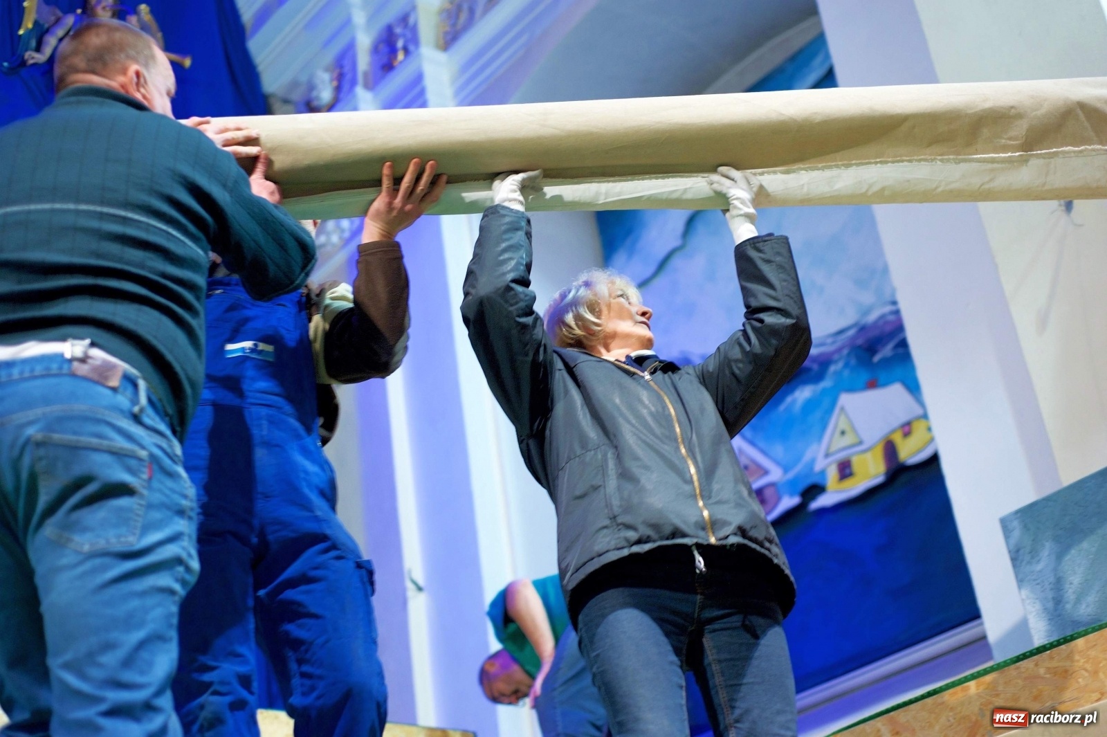 Zdjęcie w galerii na portalu naszraciborz.pl: Tak powstaje tworkowskie Betlejem [FOTO] wiadomości z regionu