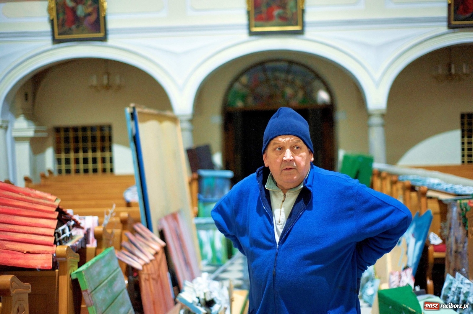 Zdjęcie w galerii na portalu naszraciborz.pl: Tak powstaje tworkowskie Betlejem [FOTO] wiadomości z regionu