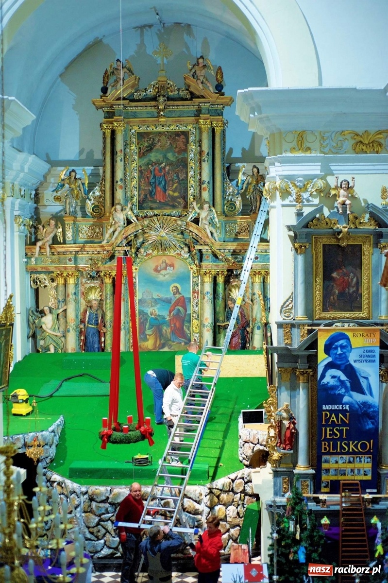 Zdjęcie w galerii na portalu naszraciborz.pl: Tak powstaje tworkowskie Betlejem [FOTO] wiadomości z regionu