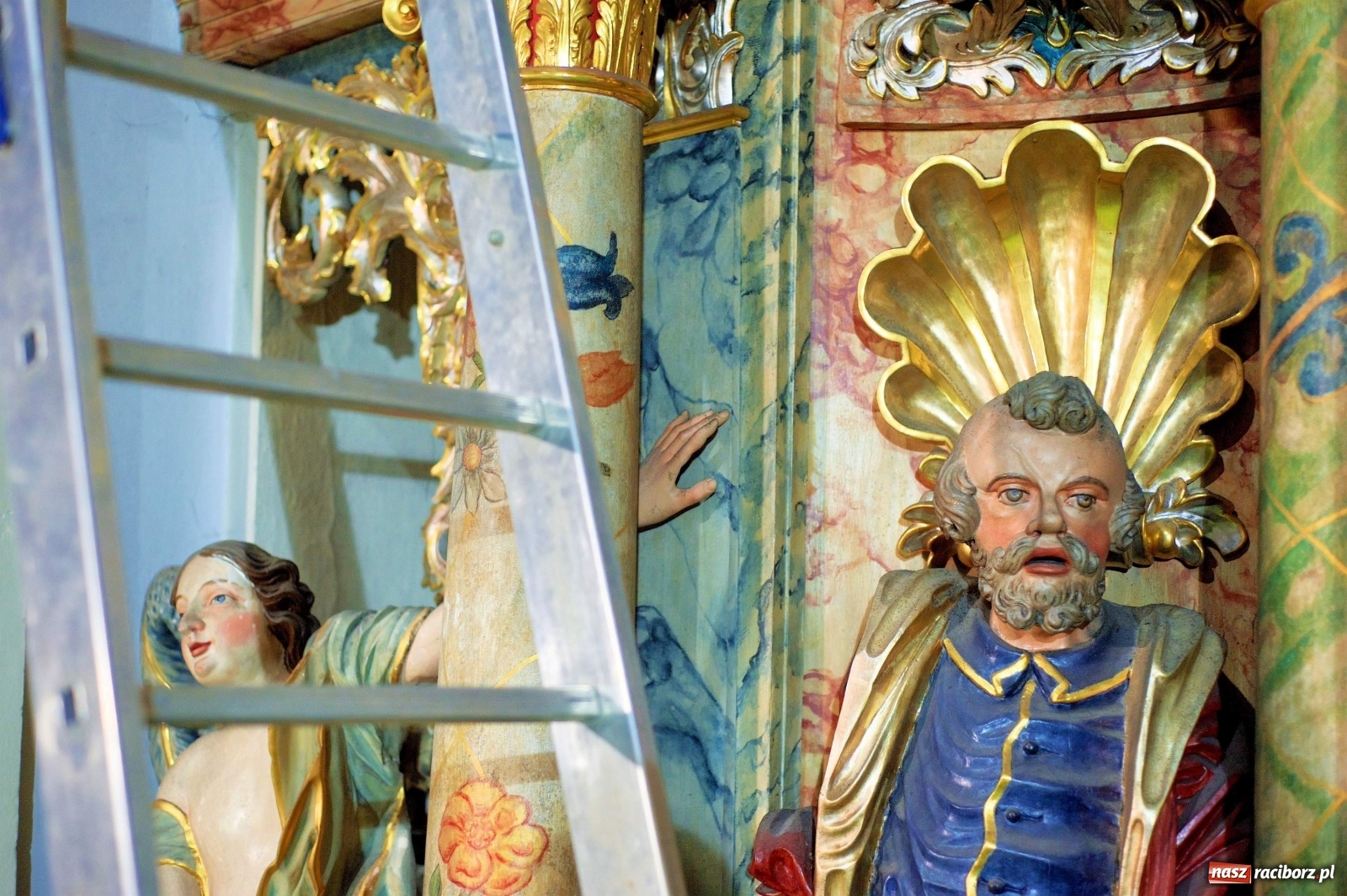 Zdjęcie w galerii na portalu naszraciborz.pl: Tak powstaje tworkowskie Betlejem [FOTO] wiadomości z regionu