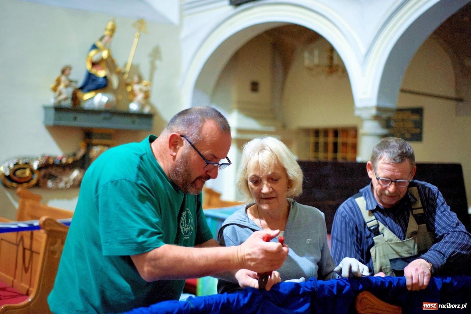 Zdjęcie w galerii na portalu naszraciborz.pl: Tak powstaje tworkowskie Betlejem [FOTO] wiadomości z regionu