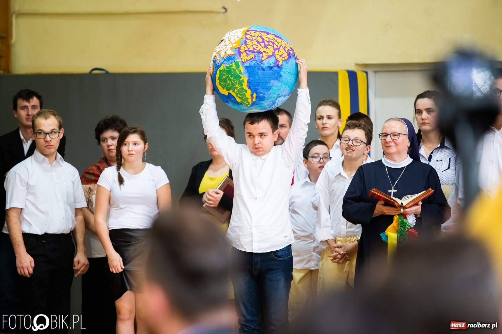 Zdjęcie w galerii na portalu naszraciborz.pl: Jasełka bożonarodzeniowe w Zespole Szkół Specjalnych w Raciborzu wiadomości z regionu