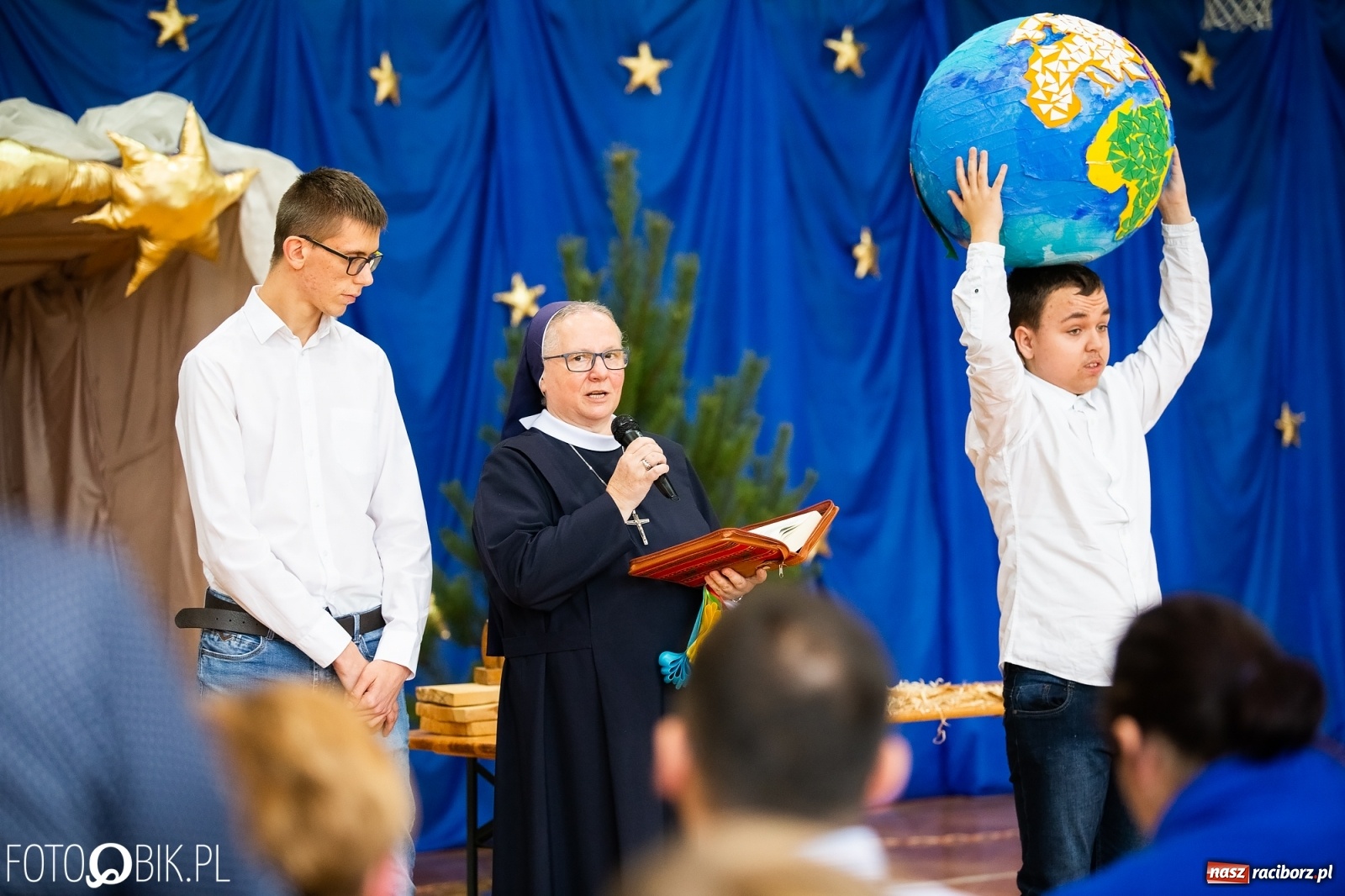 Zdjęcie w galerii na portalu naszraciborz.pl: Jasełka bożonarodzeniowe w Zespole Szkół Specjalnych w Raciborzu wiadomości z regionu