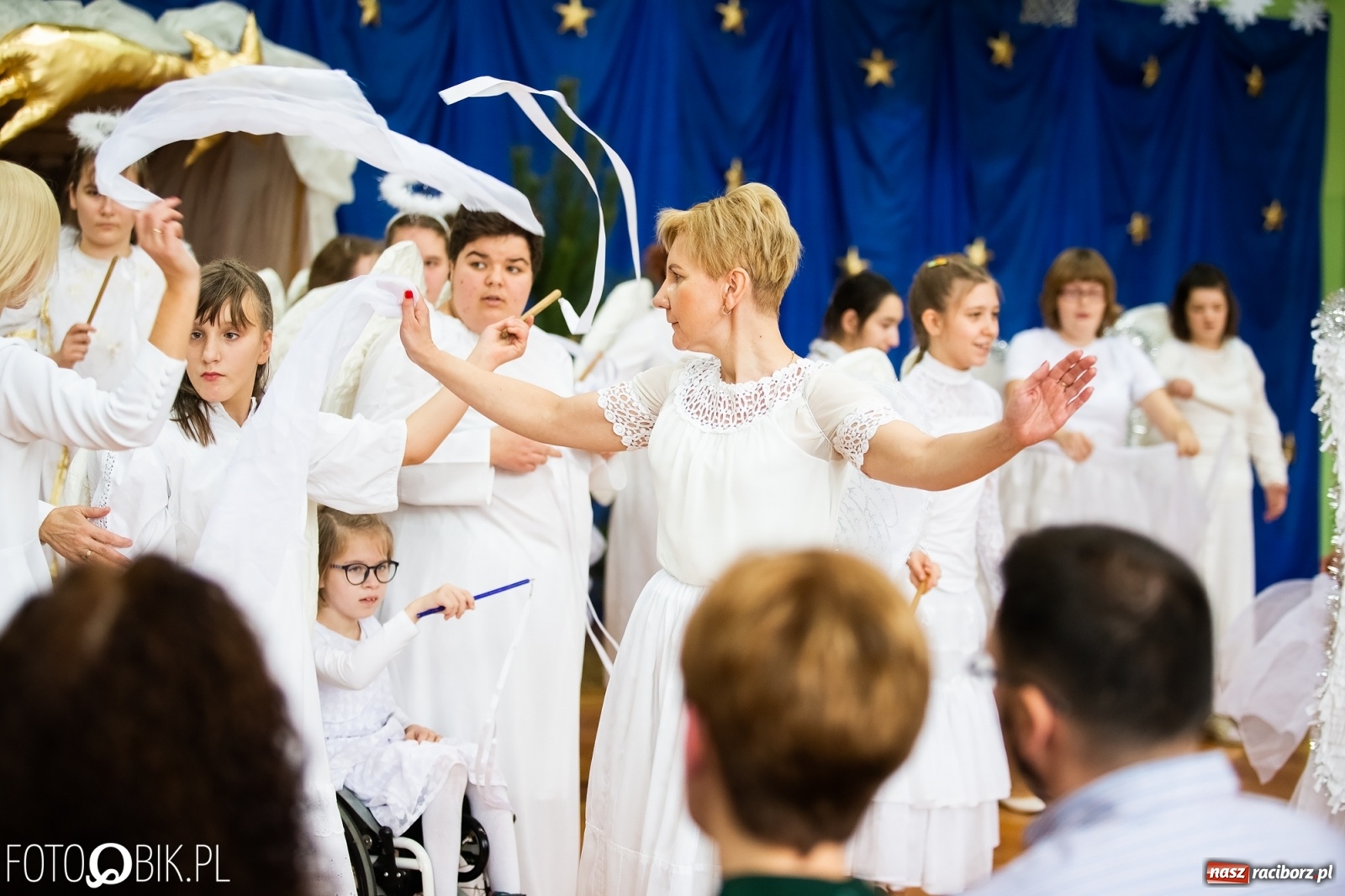 Zdjęcie w galerii na portalu naszraciborz.pl: Jasełka bożonarodzeniowe w Zespole Szkół Specjalnych w Raciborzu wiadomości z regionu