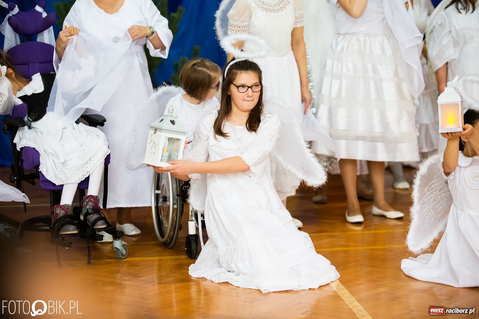 Zdjęcie w galerii na portalu naszraciborz.pl: Jasełka bożonarodzeniowe w Zespole Szkół Specjalnych w Raciborzu wiadomości z regionu