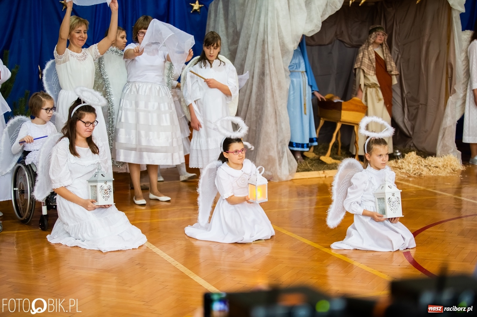 Zdjęcie w galerii na portalu naszraciborz.pl: Jasełka bożonarodzeniowe w Zespole Szkół Specjalnych w Raciborzu wiadomości z regionu