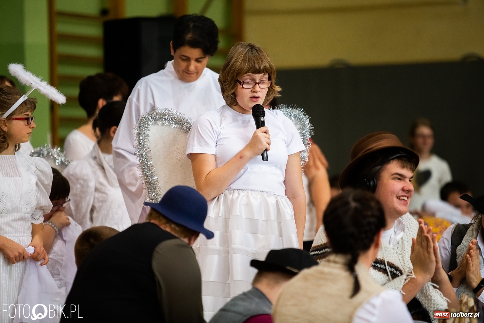 Zdjęcie w galerii na portalu naszraciborz.pl: Jasełka bożonarodzeniowe w Zespole Szkół Specjalnych w Raciborzu wiadomości z regionu