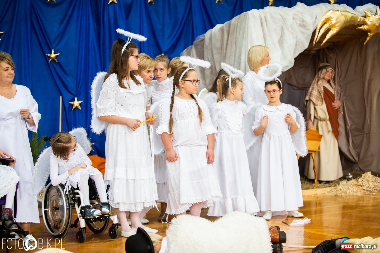 Zdjęcie w galerii na portalu naszraciborz.pl: Jasełka bożonarodzeniowe w Zespole Szkół Specjalnych w Raciborzu wiadomości z regionu