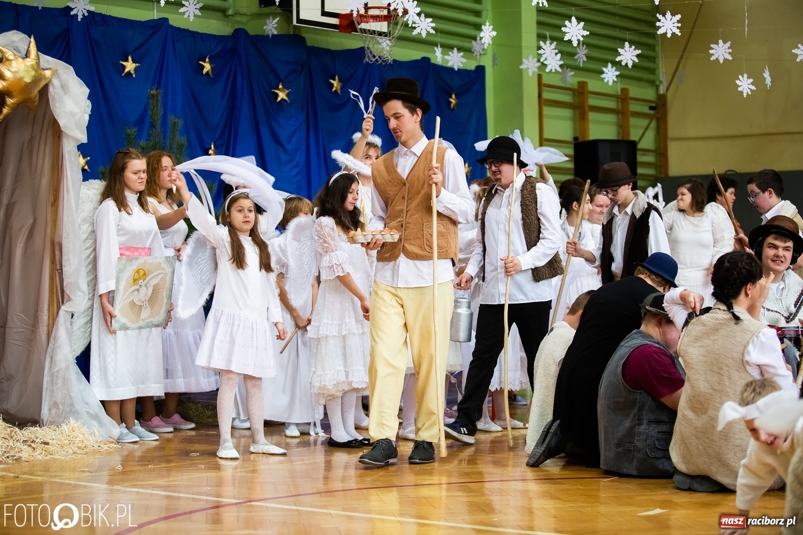 Zdjęcie w galerii na portalu naszraciborz.pl: Jasełka bożonarodzeniowe w Zespole Szkół Specjalnych w Raciborzu wiadomości z regionu
