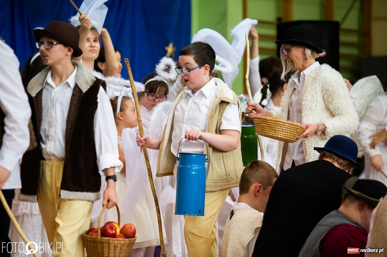 Zdjęcie w galerii na portalu naszraciborz.pl: Jasełka bożonarodzeniowe w Zespole Szkół Specjalnych w Raciborzu wiadomości z regionu