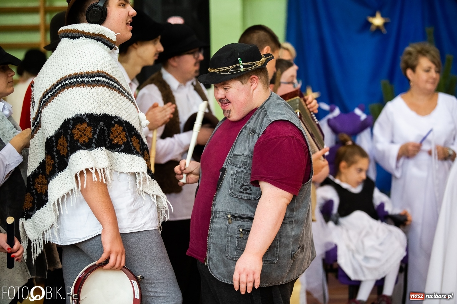 Zdjęcie w galerii na portalu naszraciborz.pl: Jasełka bożonarodzeniowe w Zespole Szkół Specjalnych w Raciborzu wiadomości z regionu