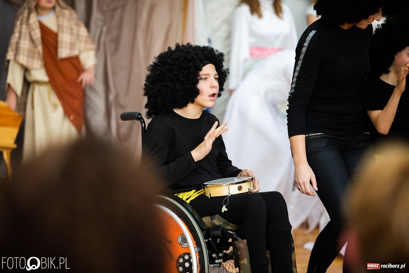 Zdjęcie w galerii na portalu naszraciborz.pl: Jasełka bożonarodzeniowe w Zespole Szkół Specjalnych w Raciborzu wiadomości z regionu