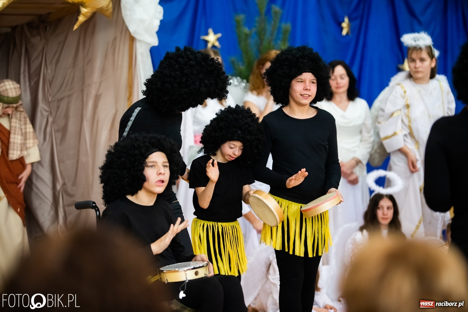 Zdjęcie w galerii na portalu naszraciborz.pl: Jasełka bożonarodzeniowe w Zespole Szkół Specjalnych w Raciborzu wiadomości z regionu