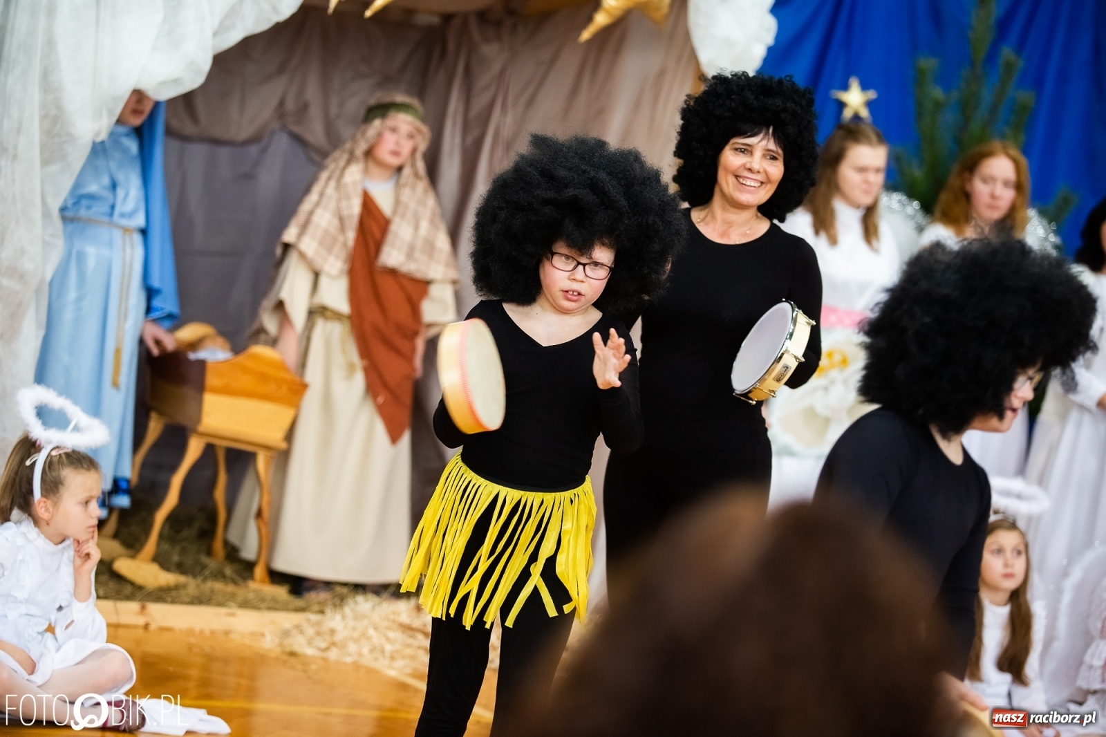 Zdjęcie w galerii na portalu naszraciborz.pl: Jasełka bożonarodzeniowe w Zespole Szkół Specjalnych w Raciborzu wiadomości z regionu