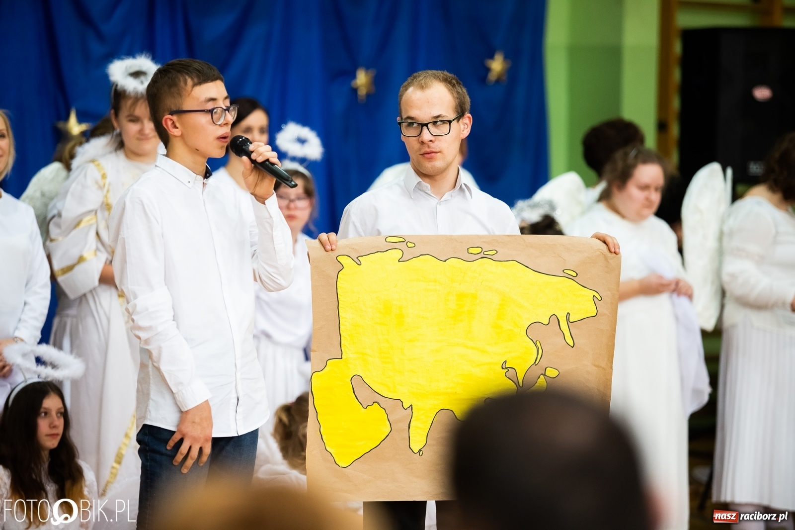 Zdjęcie w galerii na portalu naszraciborz.pl: Jasełka bożonarodzeniowe w Zespole Szkół Specjalnych w Raciborzu wiadomości z regionu