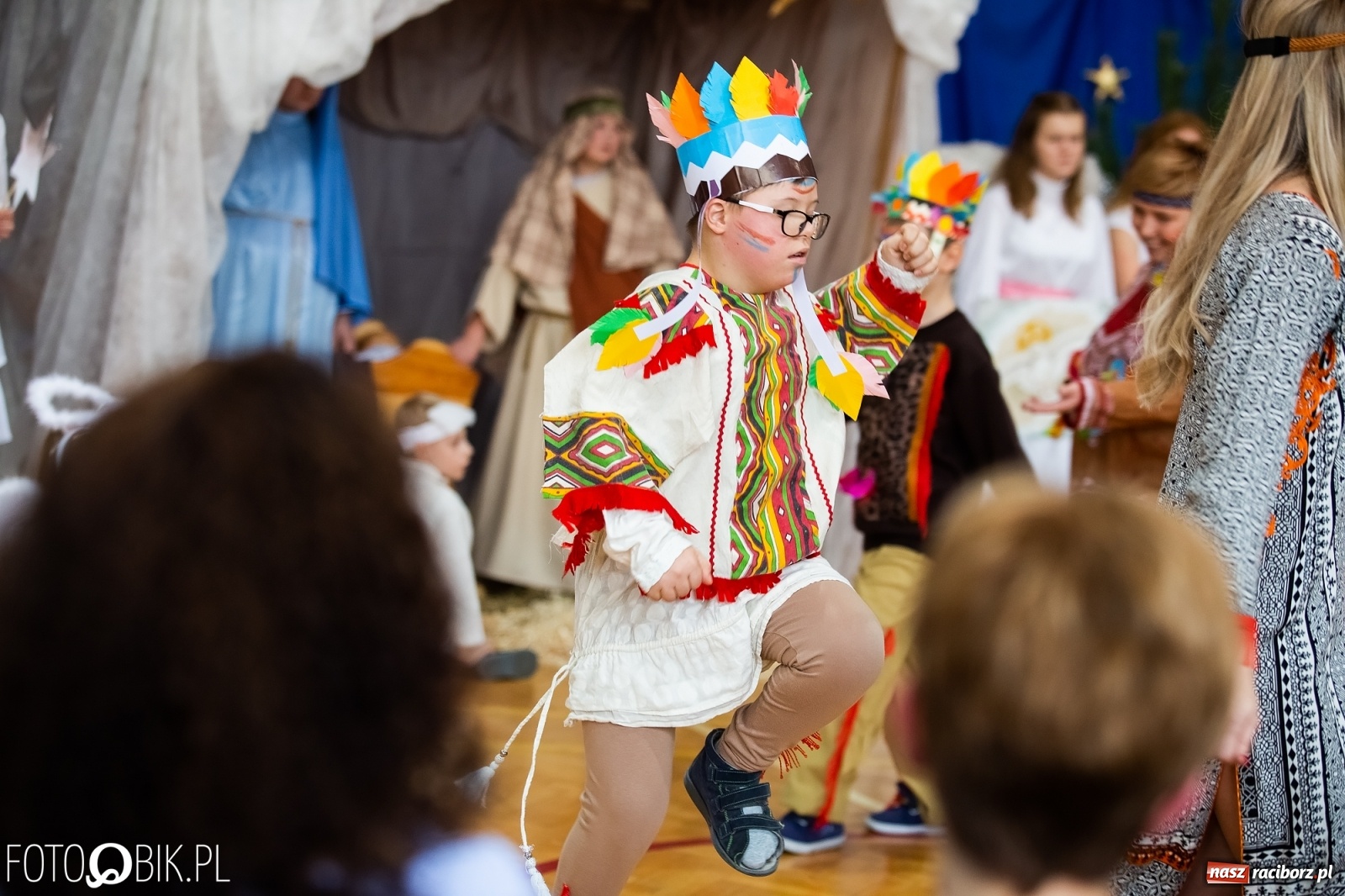 Zdjęcie w galerii na portalu naszraciborz.pl: Jasełka bożonarodzeniowe w Zespole Szkół Specjalnych w Raciborzu wiadomości z regionu