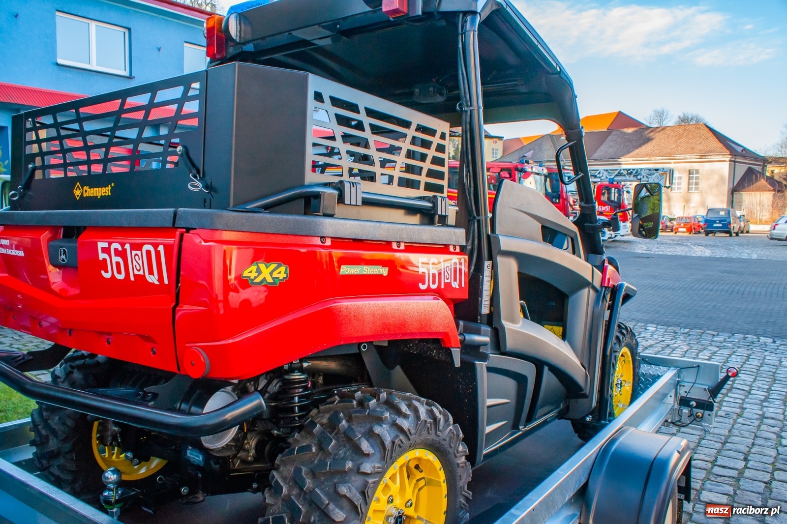 Zdjęcie w galerii na portalu naszraciborz.pl: Specjalistyczny quad trafił do komendy przy Reymonta [FOTO i WIDEO] wiadomości z regionu
