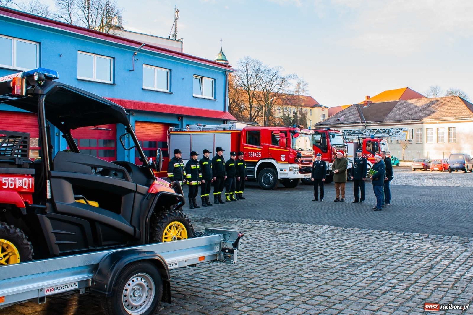 Zdjęcie w galerii na portalu naszraciborz.pl: Specjalistyczny quad trafił do komendy przy Reymonta [FOTO i WIDEO] wiadomości z regionu