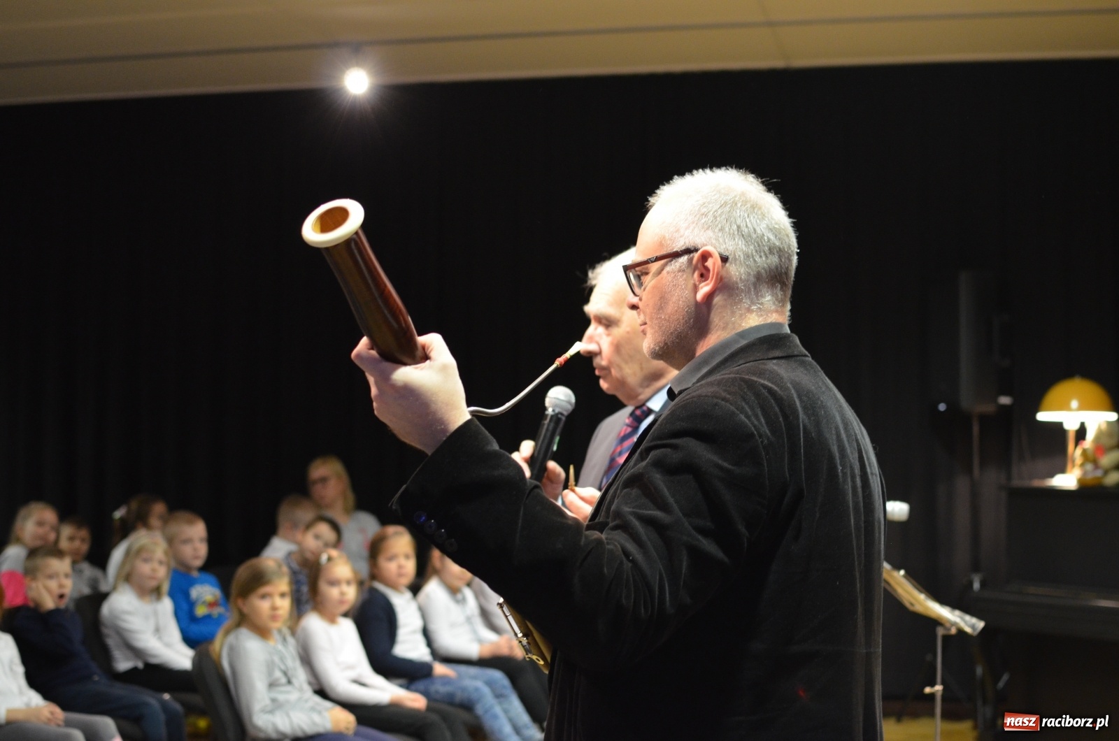 Zdjęcie w galerii na portalu naszraciborz.pl: Ostatni koncert umuzykalniający w 2019 roku. Fagot w roli głównej wiadomości z regionu