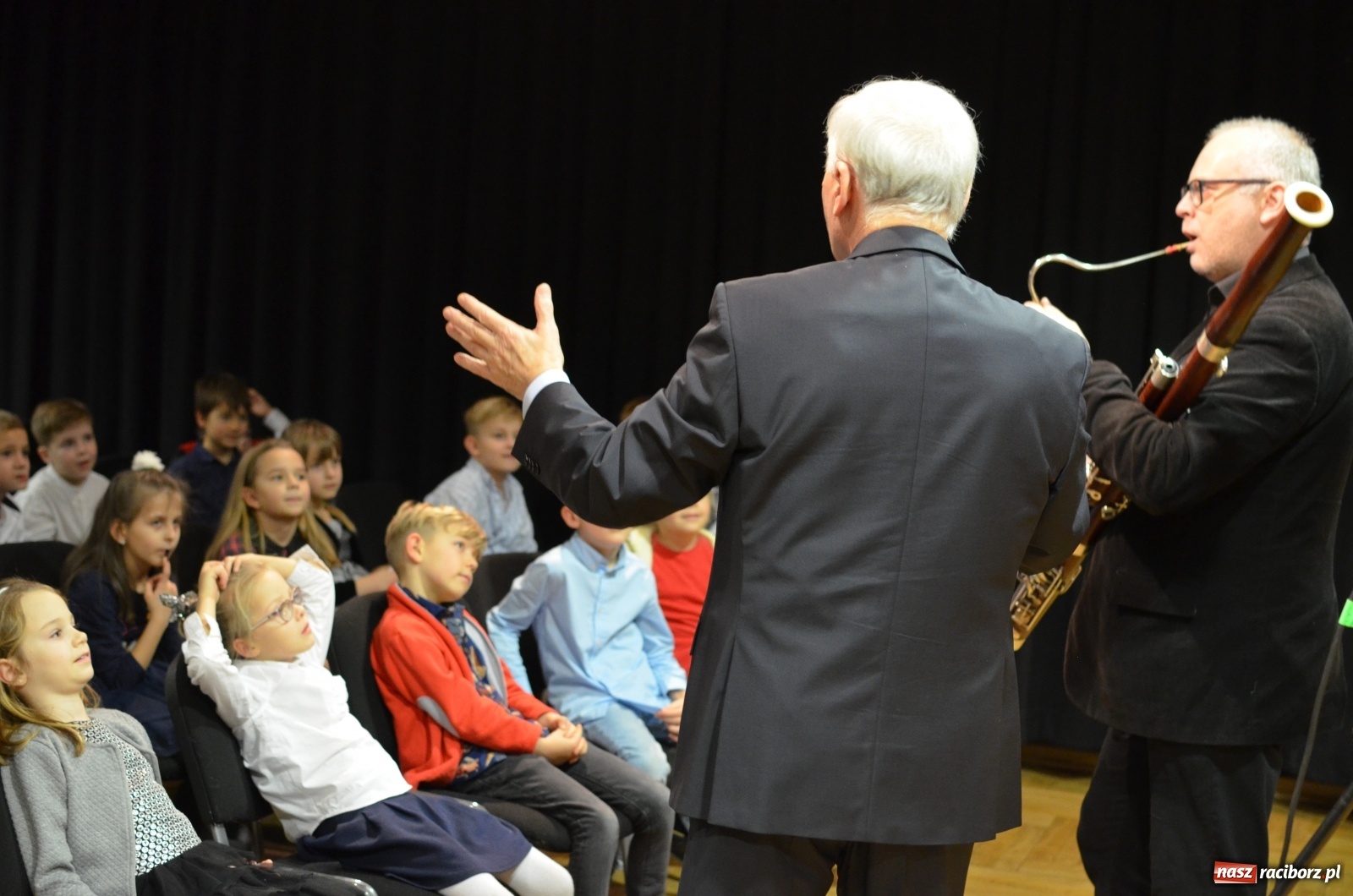 Zdjęcie w galerii na portalu naszraciborz.pl: Ostatni koncert umuzykalniający w 2019 roku. Fagot w roli głównej wiadomości z regionu