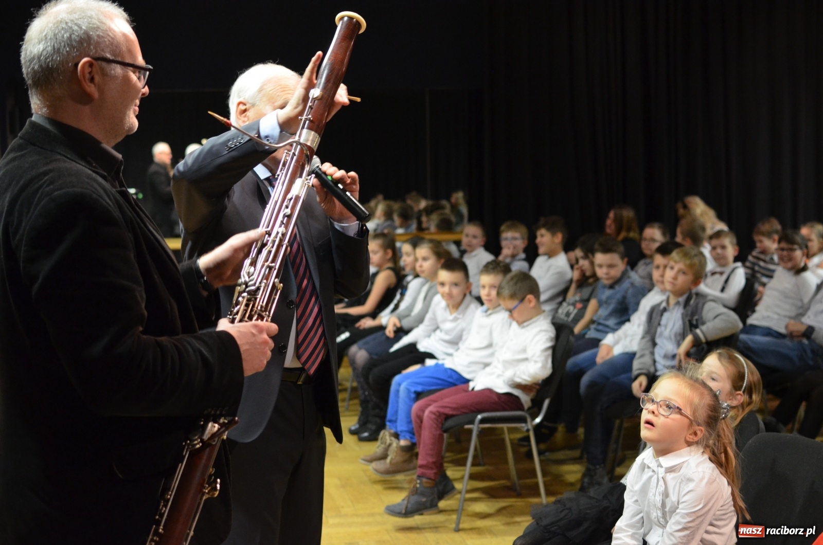 Zdjęcie w galerii na portalu naszraciborz.pl: Ostatni koncert umuzykalniający w 2019 roku. Fagot w roli głównej wiadomości z regionu