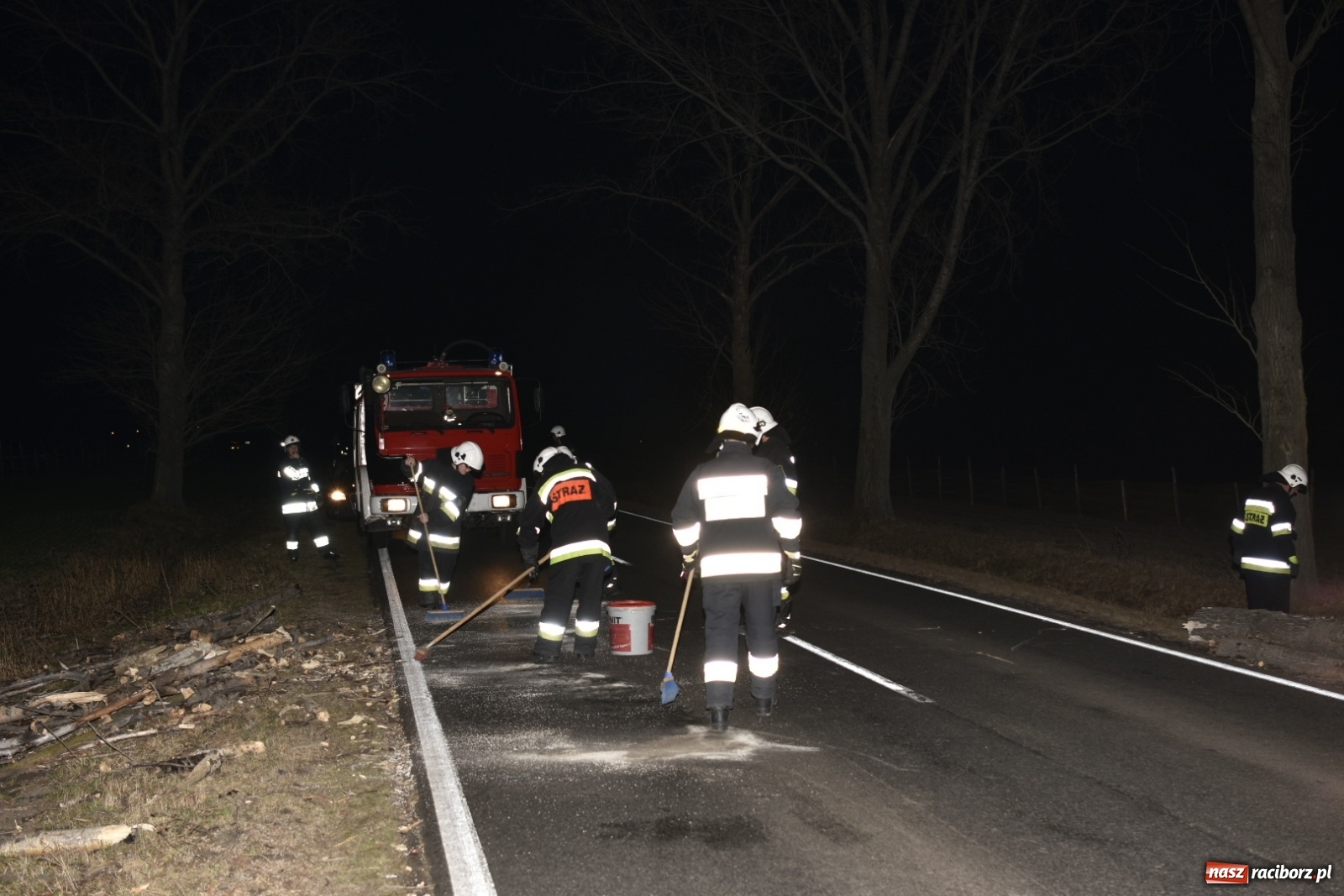Zdjęcie w galerii na portalu naszraciborz.pl: Drzewo uszkodziło samochód na drodze Pietrowice Wielkie-Kietrz  wiadomości z regionu
