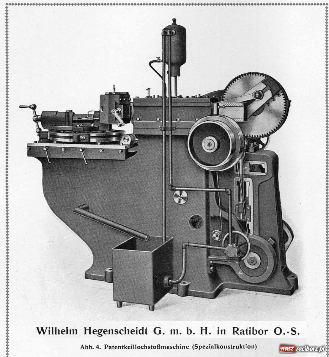 Zdjęcie w galerii na portalu naszraciborz.pl: 130 lat temu w Raciborzu powstała firma Hegenscheidt wiadomości z regionu