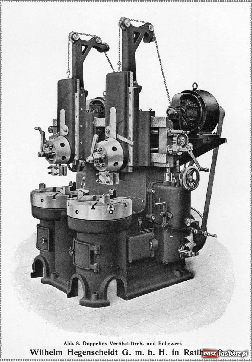Zdjęcie w galerii na portalu naszraciborz.pl: 130 lat temu w Raciborzu powstała firma Hegenscheidt wiadomości z regionu