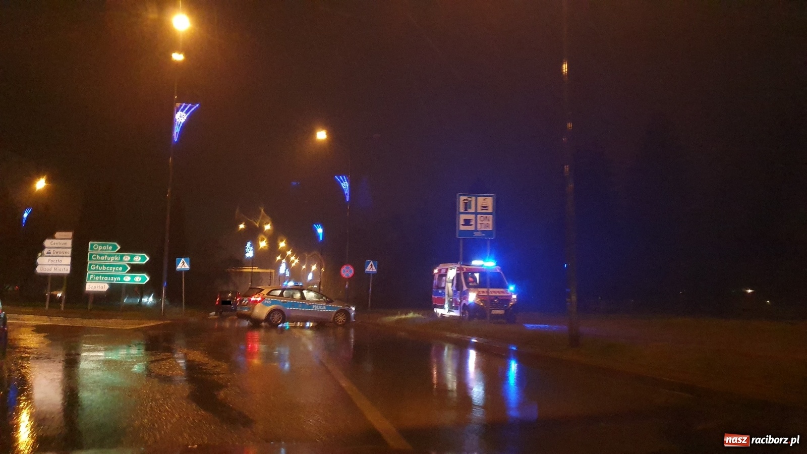 Zdjęcie w galerii na portalu naszraciborz.pl: Tragedia na DW 416. Raciborzanin uderzył w drzewo  wiadomości z regionu