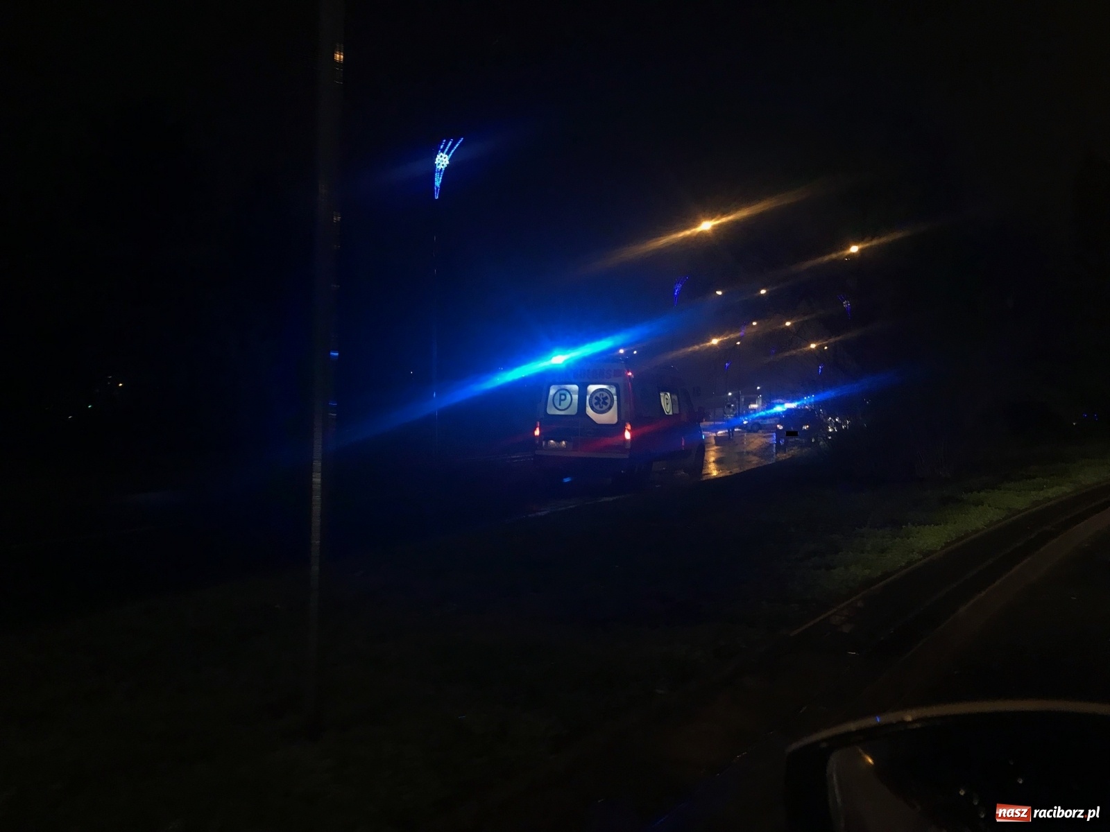 Zdjęcie w galerii na portalu naszraciborz.pl: Tragedia na DW 416. Raciborzanin uderzył w drzewo  wiadomości z regionu