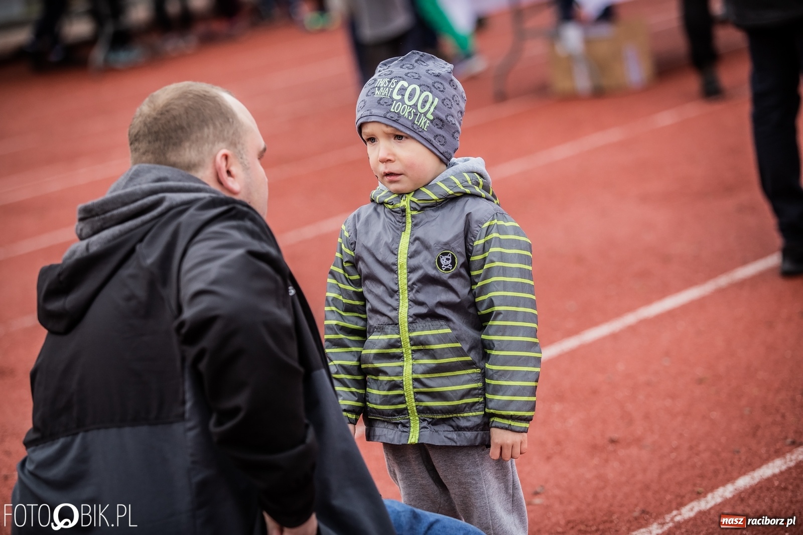 Zdjęcie w galerii na portalu naszraciborz.pl: Bieg przeszkodowy OCR dla dzieci na stadionie miejskim w Raciborzu wiadomości z regionu