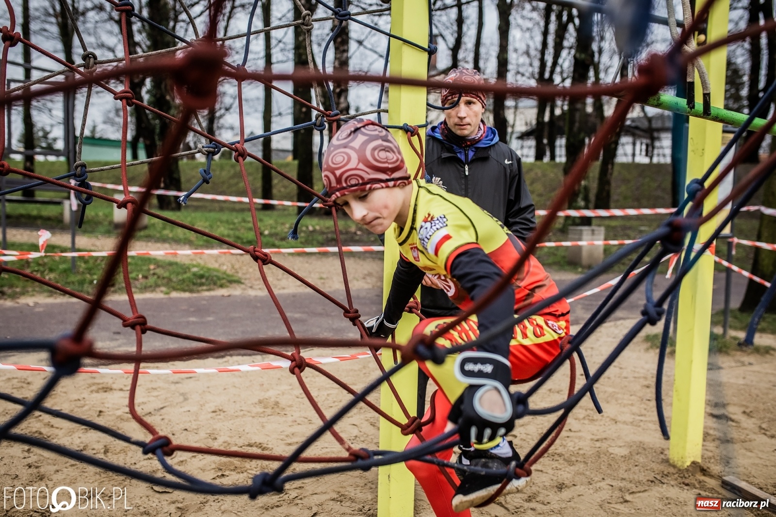 Zdjęcie w galerii na portalu naszraciborz.pl: Bieg przeszkodowy OCR dla dzieci na stadionie miejskim w Raciborzu wiadomości z regionu